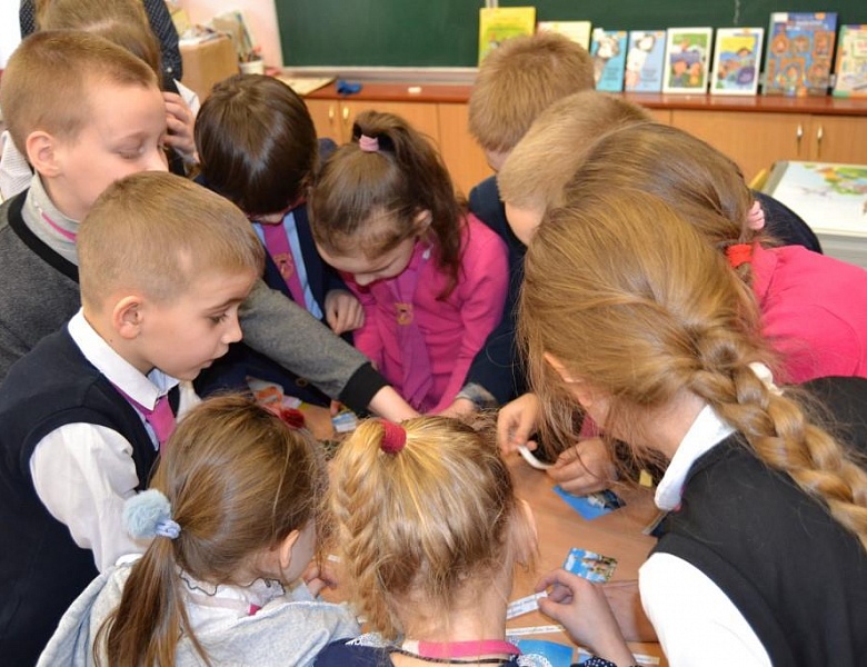 «Библиотека в чемодане» приехала в СШ № 7 г. Бреста!