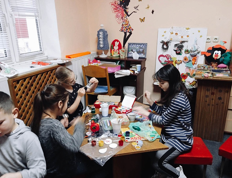 Занятие в «Школе маленьких волшебников»