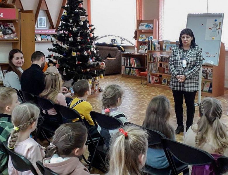 «Колядки Матушки Зимы» в «Школе маленьких волшебников»