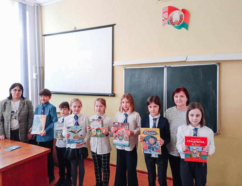 Далучыць да роднага слова: заняткі ў СШ №13 г. Брэста імя У.І. Хована