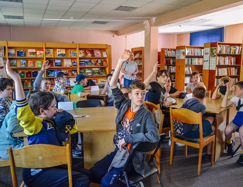 Лучшие каникулы — каникулы в библиотеке. Работа с летними пришкольными лагерями