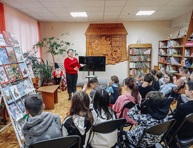 Зимние каникулы в библиотеке