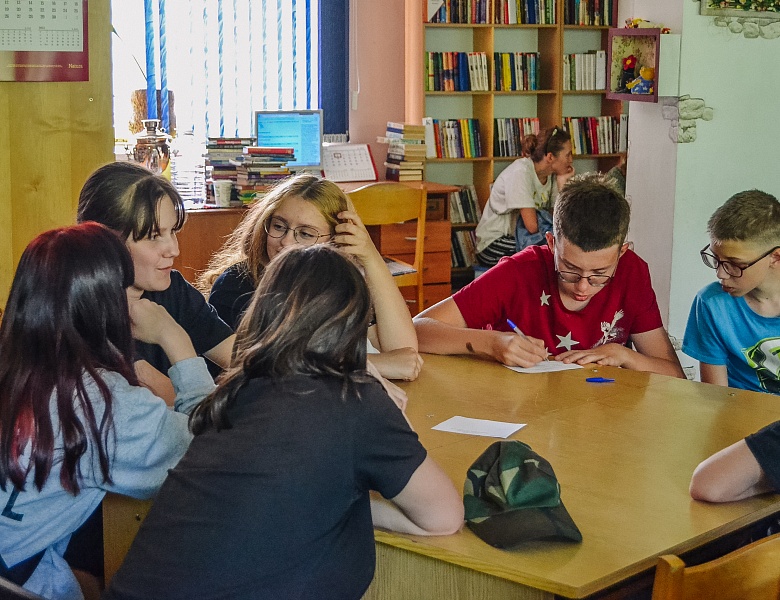 Летние каникулы в юношеском отделе