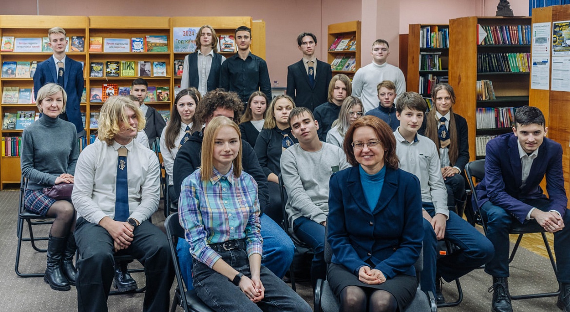 Проект «#1 регион в лицах. Детские вопросы — взрослые ответы»: встреча со Светланой Михайловной Токарчук