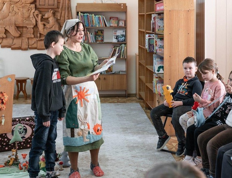 Творческая встреча с детским автором  Ольгой Сандриковой