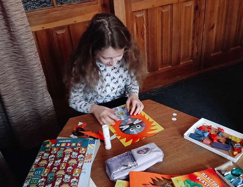 Занятие в Школе маленьких волшебников