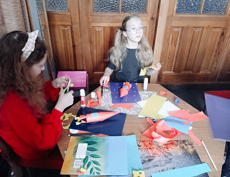 День космонавтики в Школе маленьких волшебников