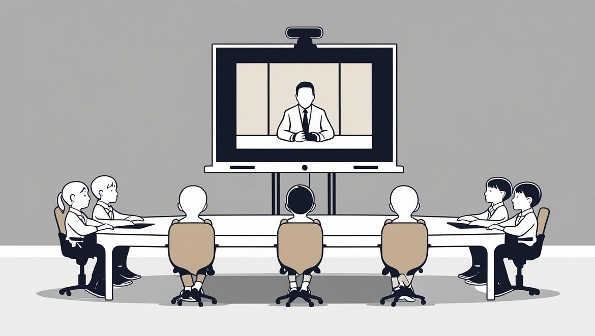 Видеомост с Ленинградской областной библиотекой и библиотеками Ленинградской области, посвящённый 80-летию Победы 